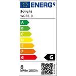 Solight LED stmievateľná stolná lampa s klipom, 300 lm, nastaviteľná teplota svetla, USB