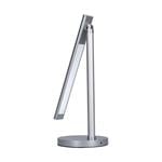 Solight LED stolná lampa, 7W, stmievateľná, možnosť zmeny chromatickosti, strieborná