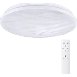 Solight LED stropní světlo Wave, 60W, 4200lm, stmívatelné, změna chromatičnosti, dálkové ovládání