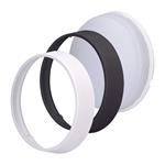 Solight LED venkovní osvětlení s nastavitelnou CCT, 12W, 900lm, 22cm, 2v1 - bílý a černý kryt