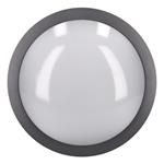 Solight LED venkovní osvětlení se senzorem Siena, šedé, 20W, 1500lm, 4000K, IP54, 23cm