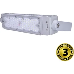 Solight LED venkovní reflektor Pro+2, 50W, 6500lm, 5000K, IP65 šedá