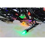 Solight LED venkovní vánoční řetěz, 300 LED, 30m, přívod 5m, 8 funkcí, časovač, IP44, vícebarevný