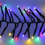 Solight LED venkovní vánoční řetěz s dálkovým ovládáním a zvukovým senzorem  576 LED, 8 funkcí, časovač, IP44, vícebarevn