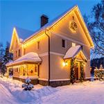 Solight LED vianočný prívesok, rampúchy, 120 LED, 3 m x 0,7 m, 6 m vedenie, vonkajšie, teplé biele svetlo, pamäť, časovač