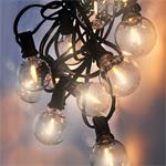 Solight LED vonkajšia reťaz so žiarovkami, 25 žiaroviek, 15m+5m, 750lm, teplá biela