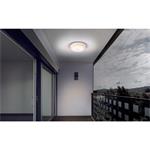 Solight LED vonkajšie osvetlenie s nastaviteľnou CCT, 18W, 1350lm, 22cm, 2v1 - biely a čierny kryt