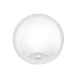 Solight LED vonkajšie osvetlenie so senzorom, 3 CCT, 15/18/20W, 1800lm, 22cm, 2v1 - biely a čierny kryt