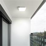 Solight LED vonkajšie osvetlenie štvorcové, 13W, 910lm, 4000K, IP54, 16cm