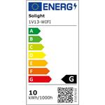 Solight LED WIFI inteligentná vonkajšia vianočná reťaz, 400 LED diód, 20 m, 5 m vedenie, teplá biela + viacfarebná