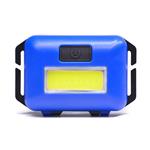 Solight predná LED COB baterka, 3W, modrá