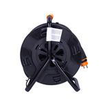 Solight prodlužovací přívod - na bubnu, 4 zásuvky, 25m kabel guma-neopren, 3x 2,5mm2, IP44
