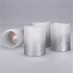 Solight sada LED svĂ­ÄŤek s ÄŤasovaÄŤem, 4x svĂ­ÄŤka, 6,5cm, stĹ™Ă­brnĂˇ barva, 4xCR2032 souÄŤĂˇstĂ­