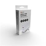 Solight USB A+C 20W rýchlonabíjací adaptér