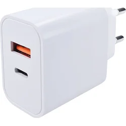 Solight USB A+C 20W rýchlonabíjačka