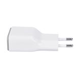Solight USB nabíjací adaptér, rýchle nabíjanie: 1x USB Qualcomm, 5V2A/9V1,5A/12V1A, AC 230V, biela/sivá
