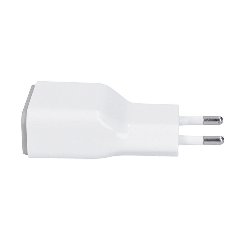 Solight USB nabíjecí adaptér, fast charge: 1x USB Qualcomm, 5V2A/9V1.5A/12V1A, AC 230V, bílošedý