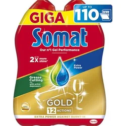 Somat gel do myčky Gold Anti-Grease 2x990ml (110 dávek)