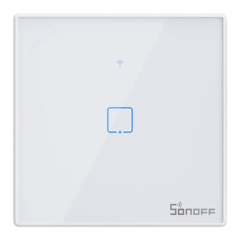 SONOFF Chytrý vypínač WiFi + RF 433 T2 EU TX (1 kanál) aktualizováno