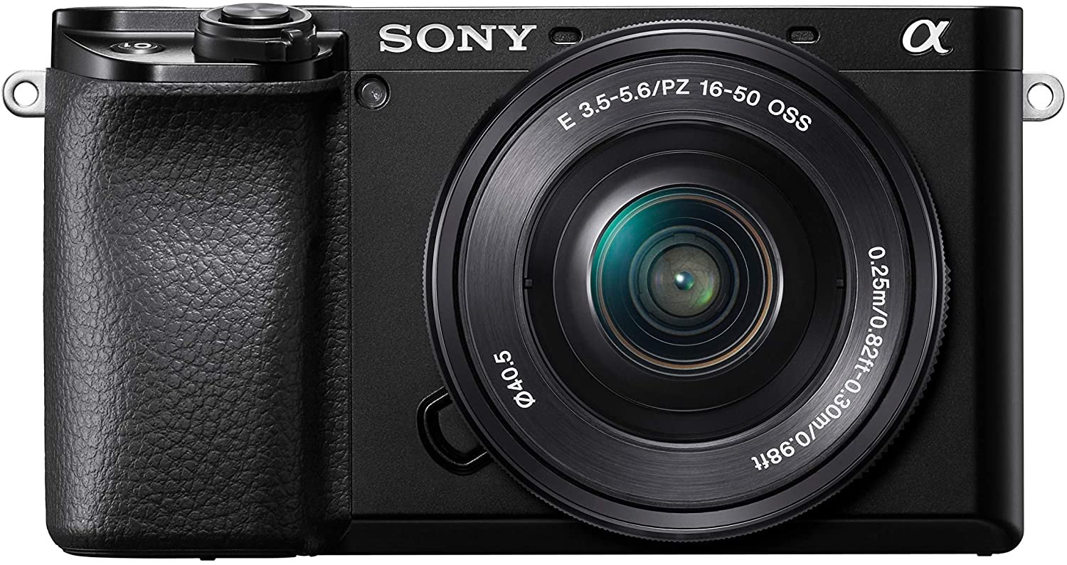 Sony Alpha A6100, černá, objektivy 16-50 + 55-210mm