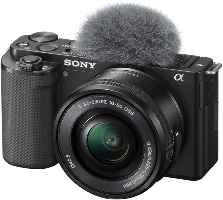 Sony Alpha ZV-E10 vlogovací fotoaparát + 16-50mm objektív ZVE10LBDI.EU