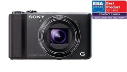 SONY DSC-HX9V kompakt Cyber-Shot černý 16.2MPix, 16x zoom, Full HD 50p video, 3D snímání, gps + NP-FG1 zdarma