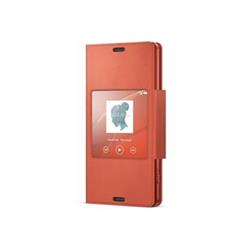 SONY flipové pouzdro SCR26 pro Xperia Z3 Compact oranžové