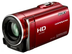 SONY HDR-CX115ER kamera,3.1/1.6MPix, Full HD, 25x zoom - červená + 16GB SD karta