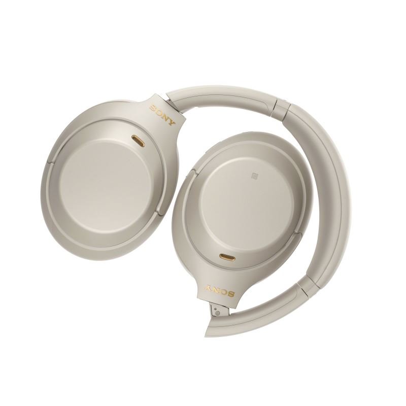 Sony Hi-Res WH-1000XM4, stříbrná, model 2020