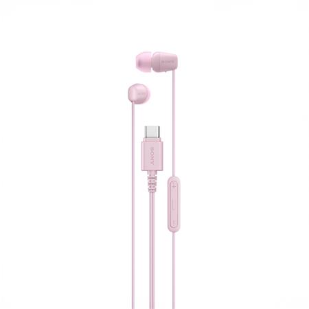 SONY IER-EX15C - Slúchadlá - ružové, USB-C (IEREX15CP.CE7)