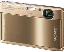 SONY kompakt DSC TX1N 10.2MPix, zlatý, 4x zoom, 3"LCD dotykový, videoklipy HD, ISO 3200