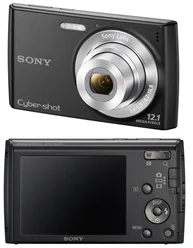 SONY kompakt DSC-W510B Cyber-Shot 12,1MPix, 4x zoom, stabilizátor - černý