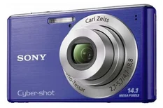 SONY kompakt DSC-W530 Cyber-Shot 14.1MPix, 4x zoom, stabilizátor - modrý