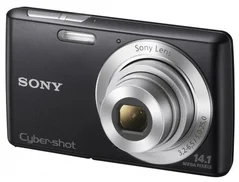 SONY kompakt DSC-W620B, 14.1MPix, 5x zoom, 2,7" LCD, HD video, černý