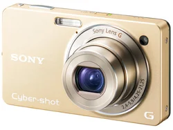 SONY kompakt DSC WX1N 10.2MPix, champagne, 5x zoom, 2,7"LCD, videoklipy HD, ISO 3200