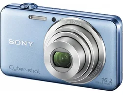 SONY kompakt DSC-WX50L, 16.2MPix, 5x zoom, 2,7" LCD, Full HD video, 3D, modrý, iS