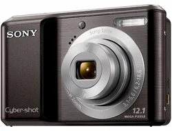 SONY kompakt DSCS2100BB černý, 12,1MPix, 3x zoom, 3" LCD, rozpoznání obličeje