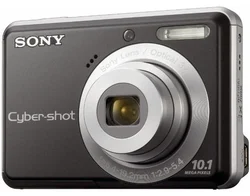 SONY kompakt DSCS930BE9 Cyber-Shot 10.1MPix, černý, 3x zoom, stabilizátor