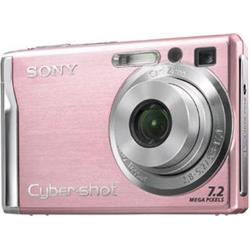 SONY kompakt DSCW80P.CEE9 Cyber-Shot 7.2MPix, růžový, 3x zoom