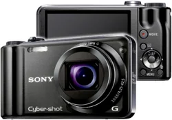 SONY kompakt HX5B Cyber-Shot 10.2MPix CMOS, 10x zoom - černý + podvodni pouzdro aquapac