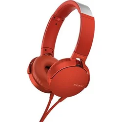Sony MDR-XB550AP, červená