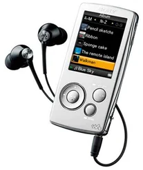 SONY NWZA818W.CEV video MP3 walkman, 8GB - bílý