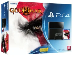 Sony PlayStation 4 (PS4) 500GB + God of War III Remastered