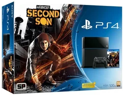 Sony PlayStation 4 (PS4) 500GB + inFamous: Second Son