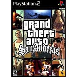 SONY playstation PS2 hra GTA San Andreas
