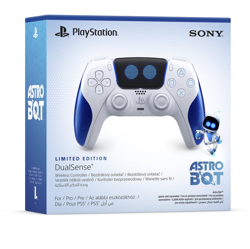 Sony PS5 Bezdrátový ovladač DualSense - ASTRO BOT Limited Edition