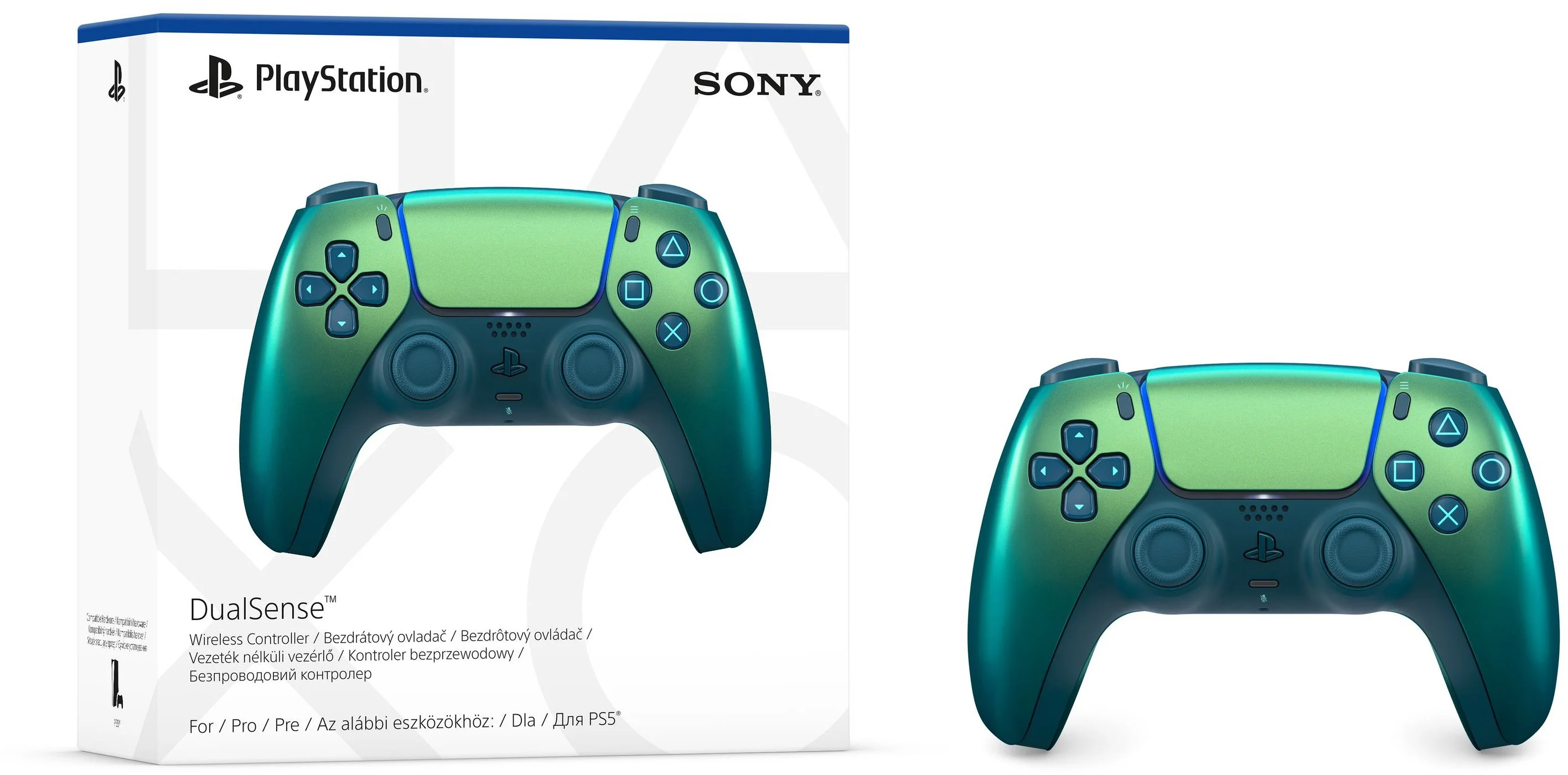 Sony PS5 Bezdrátový ovladač DualSense - CHROMA TEAL