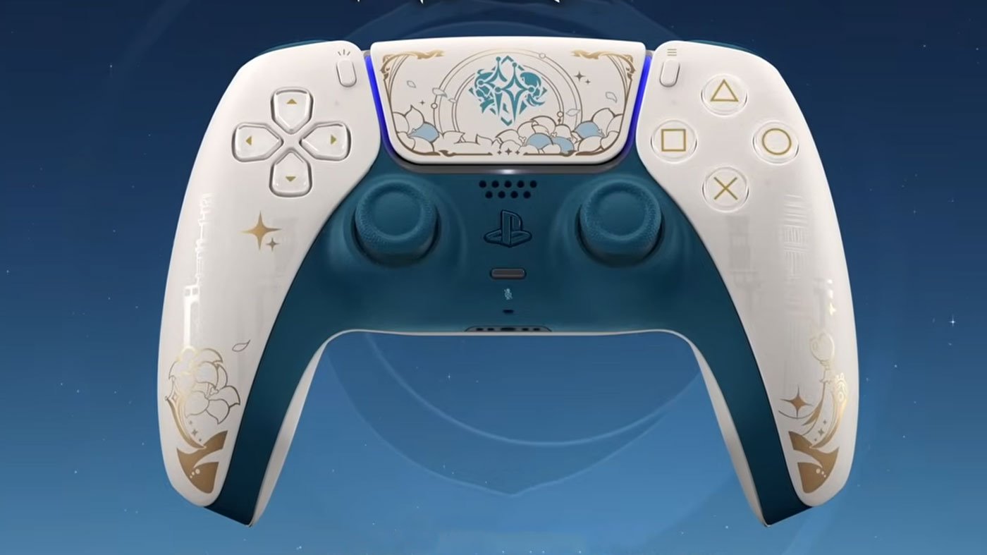 Sony PS5 Bezdrátový ovladač DualSense - Genshin Impact Limited Edition