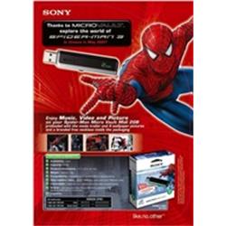 SONY USM2GR-SPM3 Micro Vault Spiderman 3 - flash disk 2GB