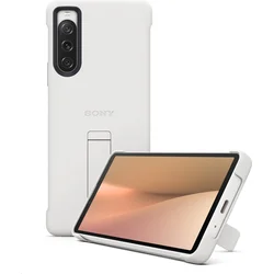 Sony Xperia Stand Cover pre Xperia 10 V 5G biely